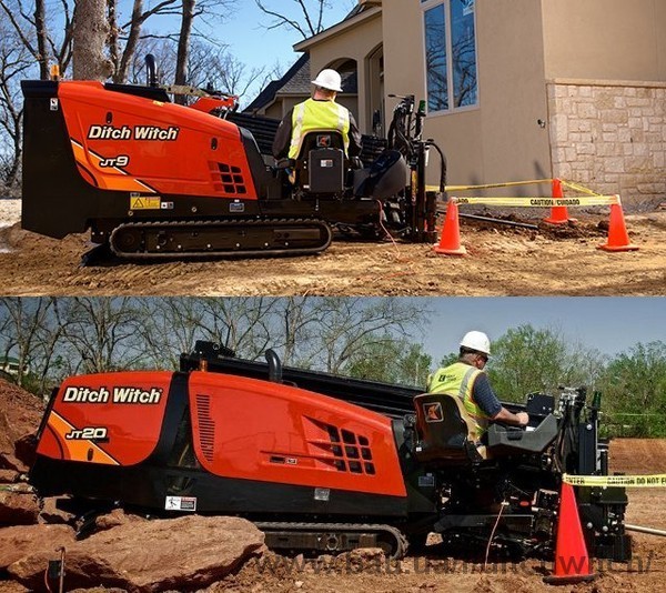 Мощные буровые установки JT9 и JT20 Ditch Witch® уже в продаже
