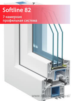 VEKA Softline 82 - новий зразок вікна VEKA Softline 82 - новий зразок вікна