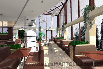 Дизайн интерьера кафе &mdash; ARTCLUB design