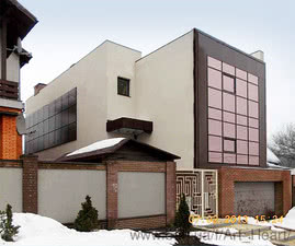 Індивідуальний житловий будинок в сучасному стилі &mdash; Wasilovski Studio (Василовська Студіо)