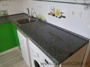 Столешница из гранита  Покостовский (Украина) &mdash; КОНУС-II