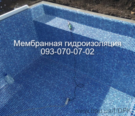 Монтаж пленки (лайнер) для бассейнов, прудов и водоемов