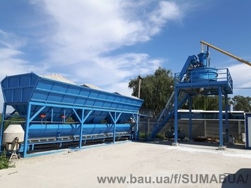 Стаціонарний бетонний завод SUMAB T-15 (15 м3 / год, Швеція)