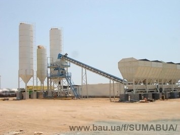 Стаціонарний бетонний завод SUMAB Т-100 (100 м3 / год, Швеція)