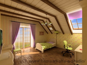 Загородный дом в стиле прованс &mdash; Альфа-А Студио