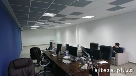 Капитальный ремонт офисного помещения строительной Компанией "Альтеза" в Полтаве