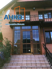 Скління приватного Будинку, Котеджу, Приміщення, Будівлі &mdash; Фабрика вікон АНКО