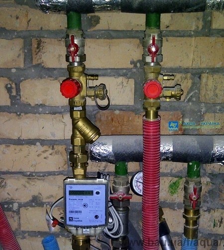 Квартирный узел учета тепла