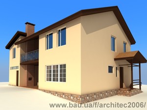 Фото проекты домов &mdash; Архітек 2006