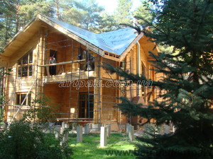 Деревянный дом из клееного бруса &mdash; АРТ ПАК