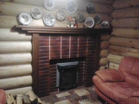 Отделка портала печи "Классика Паровая Экран" Ферингер