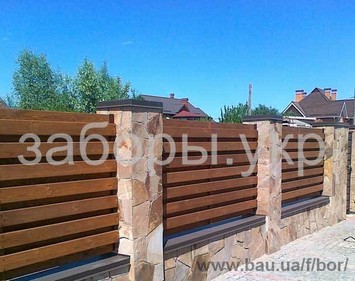 Дерев'яні огорожі для дач і котеджів