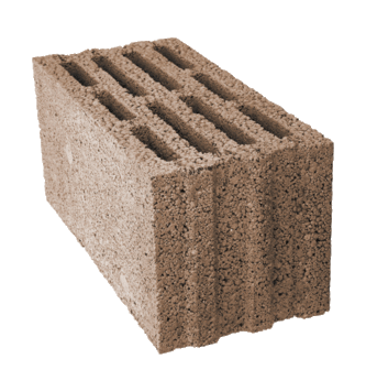 Стеновой керамзитовый блок ALFA