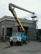 Автовишка ліктьова. &mdash; Броварское управление механизации