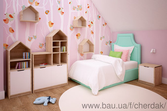 Дизайн інтер`єрів дитячих кімнат &mdash; Студія дизайну ЧерДак