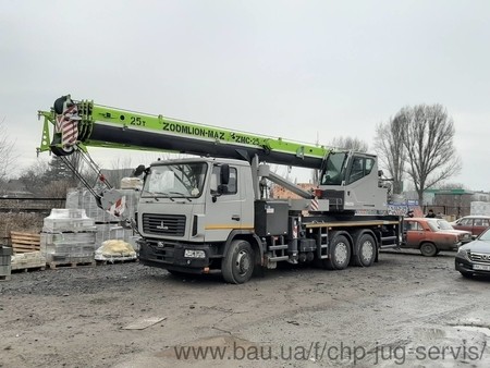 Услуги автокрана 25т