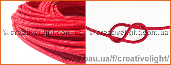 Провод цветной в текстильной (тканевой) оплетке &mdash; CREATIVE LIGHT