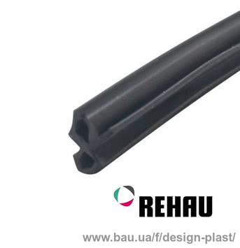 Ущільнювальна гума склопакету REHAU Рехау EPDM чорна (Оригінал) Ущільнювальна гума склопакету REHAU Рехау EPDM чорна (Оригінал)