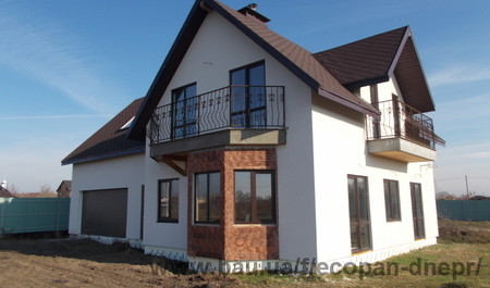 Загородный дом из сип-панелей – 158,3 м2