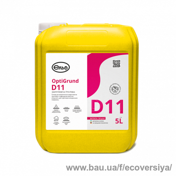 Грунтовка акрилова Opti Grund Д-11 Ельф, 10 л