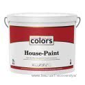 Colors House-Paint - універсальна шовковисто-матова фарба, База А, 9 л