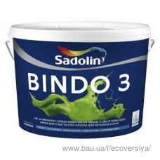Фарба латексна для внутрішніх робіт Bindo 3 (Садолін) 10 л