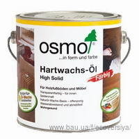 Масло с твердим воском для дере'вяних поверхонь кольорове Hartwachs-Öl Farbig 0.125 л