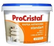 Фарба акрилова Стандарт ИР-231 ProCristal 10 л