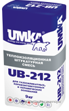 Теплоизоляційна тонкошарова суміш UMKA UB-212 (Умка 212)