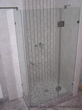 Двері для душової кабіни з безпечного скла