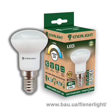 Лампа світлодіодна ENERLIGHT R39 4Вт 3000K E14