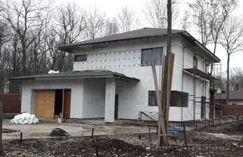 Строительство жилого дома в пос. Песочин &mdash; ЄвроДом