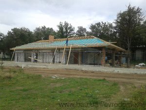 Строительство жилого дома в пос. Флоринка &mdash; ЄвроДом