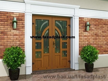 REHAU двери входные пластиковые ЗОЛОТОЙ ДУБ