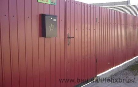 Забор "под ключ"