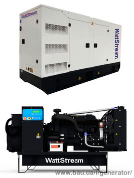 Сучасний генератор WattStream WS70-WS з монтажем