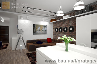 "Британское настроение" г.Киев 67 м.кв. 2013 г. &mdash; Гратаж Visual