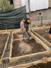 Заливка стрічкового фундаменту з плитою &mdash; Идеал-Продакшн