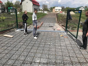 Бетонування подвірья Одеса &mdash; Идеал-Продакшн