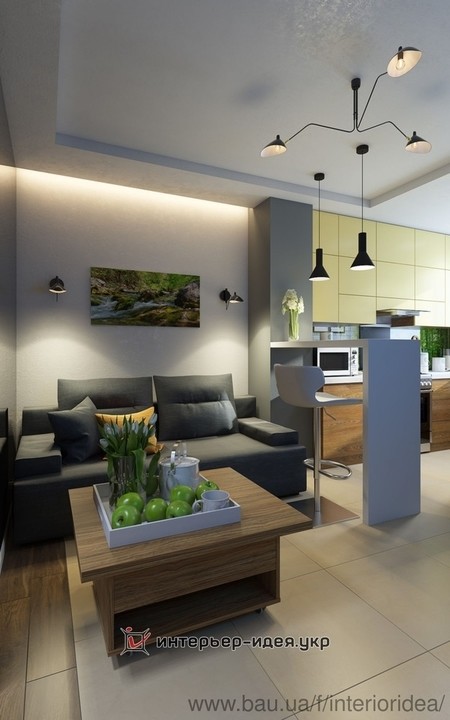 Дизайн квартиры-студии