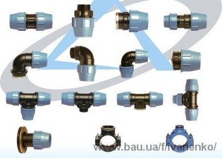 Фитинги к полиэтиленовым трубам &mdash; Иваненко А. И.