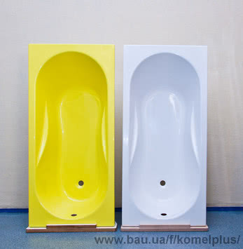 Ванна Аkba Komel композитна склопластикова прямокутна 150x70 см