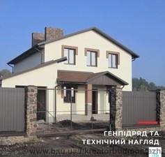 Двоповерховий будинок з гаражем &mdash; Креатор-Буд Монтаж