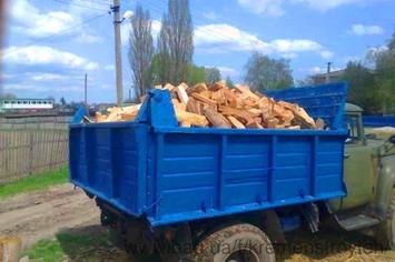 Дрова колотые твердых пород12500 грн/Зил с доставкой по Кременчугу