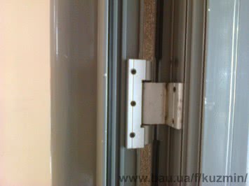 Петли S94 для алюминиевых дверей Киев, петли для профиля Saray (Турция)
