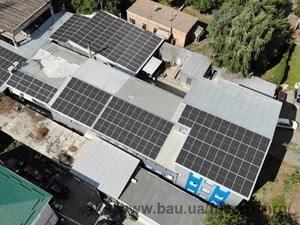 Сонячна електростанція 200 кВт для виробничого цеху у Харкові &mdash; Leader NRG Ukraine