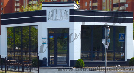 Вітраж та вентилюючий фасад