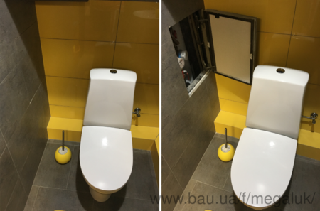 Нажимные люки под плитку