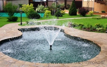 водойма на території відпочинку. &mdash; Мирокос