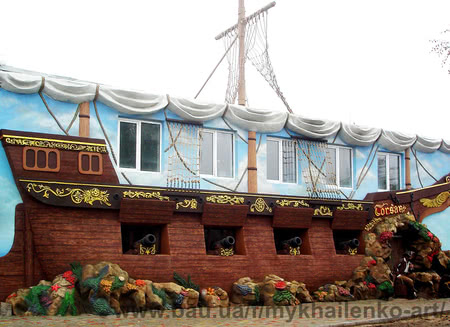 Отделка кафе